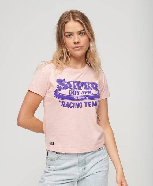 Camiseta Manga Corta Para Mujer Archive Neon Graphic