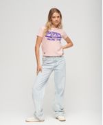 Camiseta-Manga-Corta-Para-Mujer-Archive-Neon-Graphic-