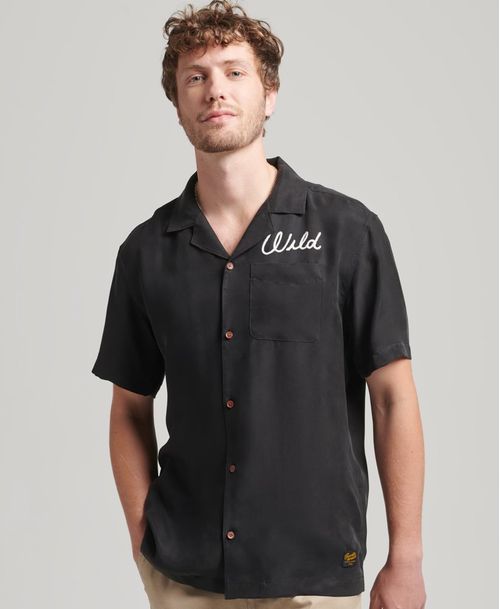 Camisa Para Hombre Vintage Bowling
