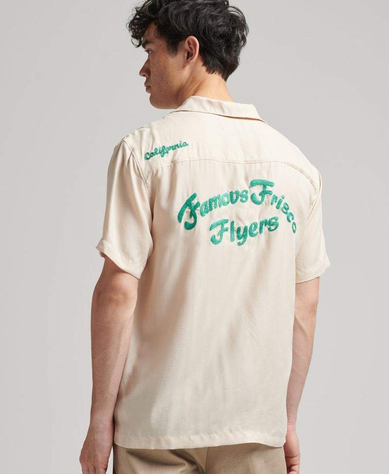 Camisa-Para-Hombre-Vintage-Bowling-