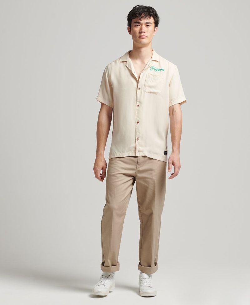 Camisa-Para-Hombre-Vintage-Bowling-