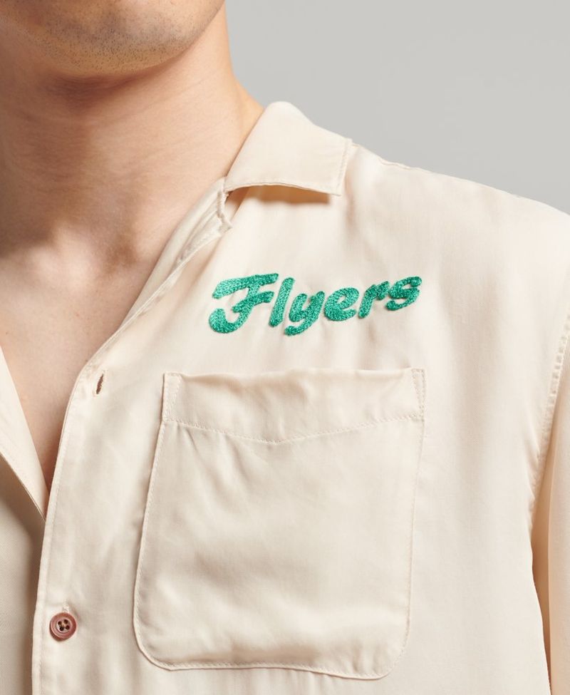 Camisa-Para-Hombre-Vintage-Bowling-