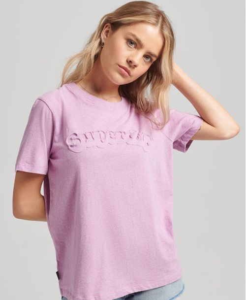 Camiseta Para Mujer Vintage Cooper Emboss Tee