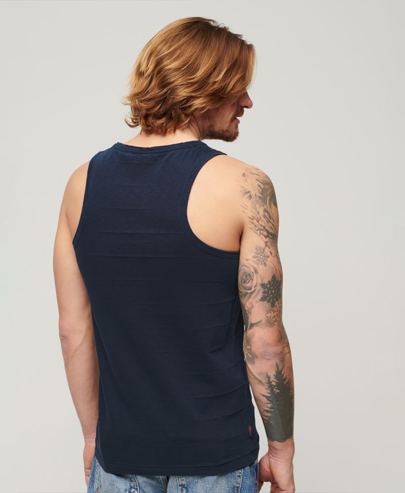 Camiseta-Para-Hombre-Vintage-Texture-Tank-
