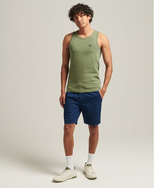 Camiseta Para Hombre Vintage Texture Tank