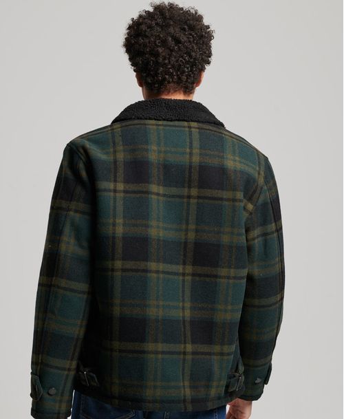 Chaqueta Invierno Para Hombre Merchant Wool Chore Coat