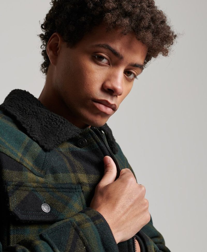 Chaqueta-Invierno-Para-Hombre-Merchant-Wool-Chore-Coat-