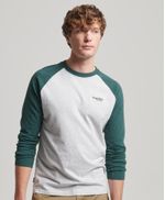 Camiseta-Para-Hombre-Essential-Baseball-Ls-Top-