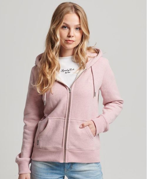 Buzo Abierto Para Mujer Essential Logo Zip