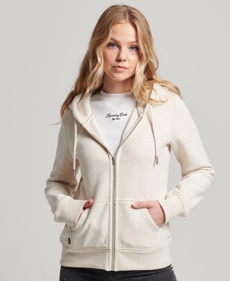 Buzo-Abierto-Para-Mujer-Essential-Zip-