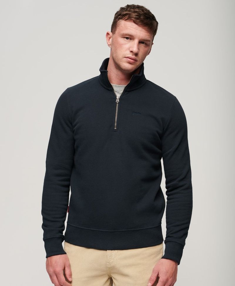 Buzo-Cerrado-Para-Hombre-Essential-Half-Zip-