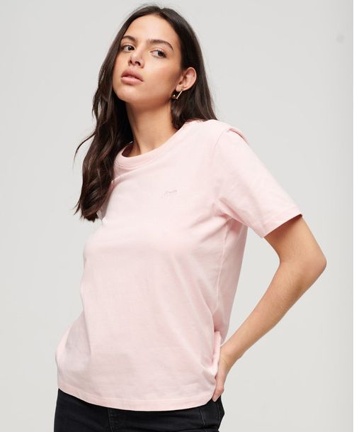 Camiseta Para Mujer Essential Emb Tee