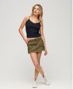 Falda-Corta-Para-Mujer-Vintage-Utility-Para-