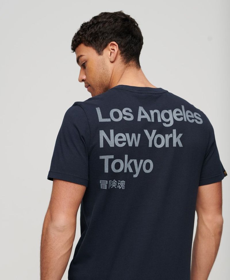 Camiseta-Para-Hombre-Core-City-Loose-Tee-