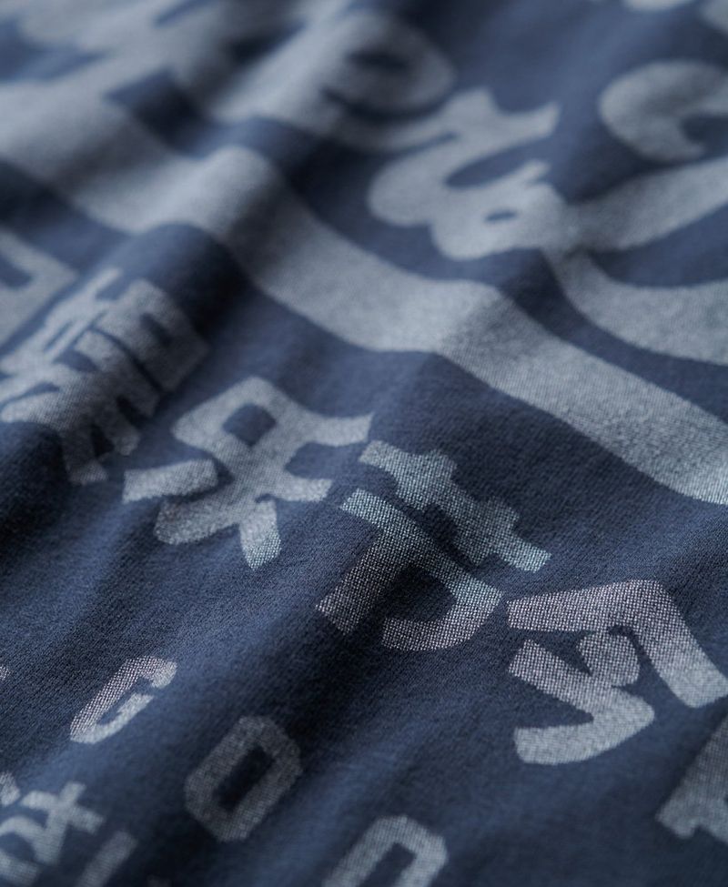 Maglietta Uomo Superdry Vintage Logo - T-Shirt Maniche Corte Classica - Vestibilità Comoda - Girocollo A Costine