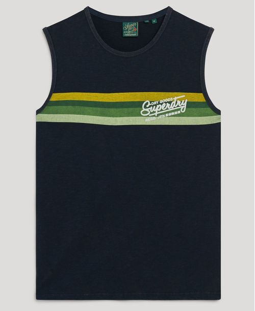 Camiseta Para Hombre Cali Striped Vest