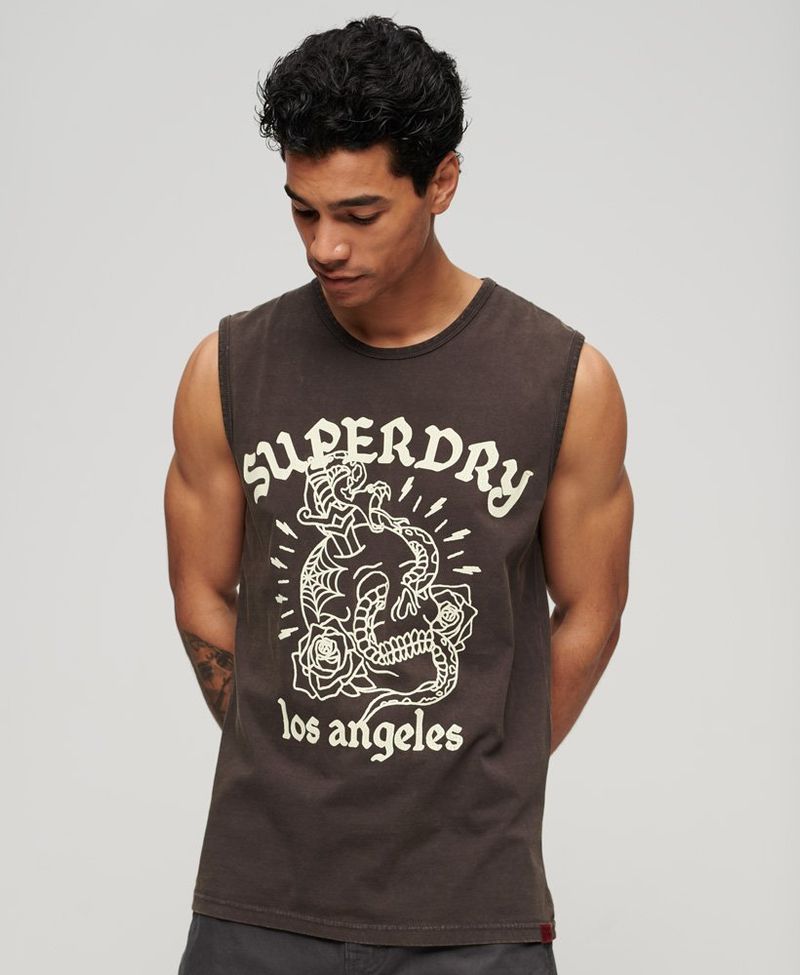 Camiseta-Para-Hombre-Tattoo-Tank-