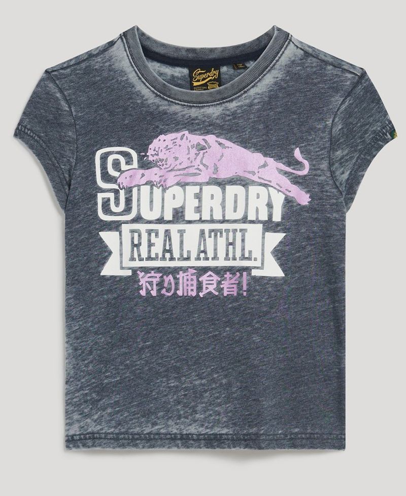 Camiseta-Para-Mujer-Varsity-Burnout-Cap-Slv-Tee-