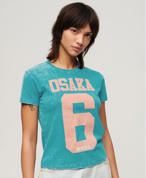 Camiseta Para Mujer Osaka Fitted Tee