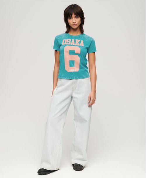 Camiseta Para Mujer Osaka Fitted Tee