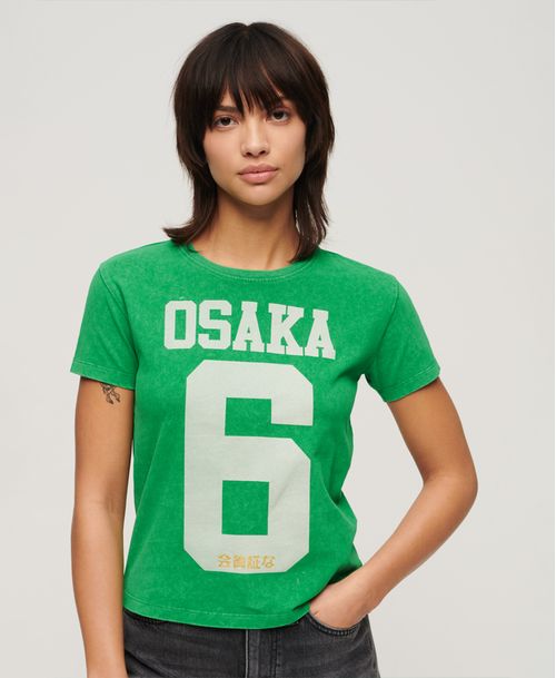 Camiseta Para Mujer Osaka Fitted Tee