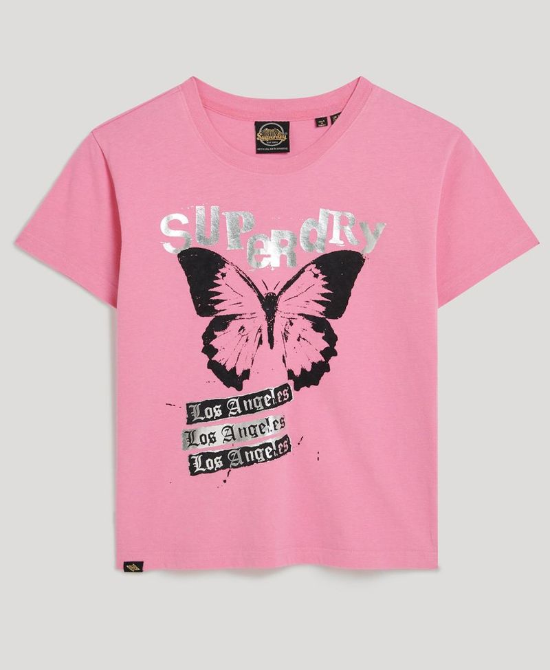 Camiseta-Para-Mujer-Lo-Fi-Rock-Fitted-Tee-