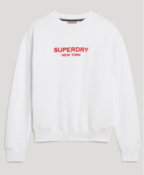 Buzo Cerrado Para Mujer Velour Boxy Crew Sweat