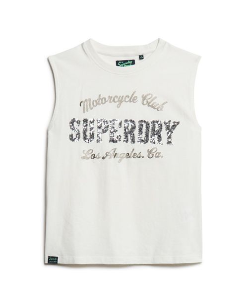 Camiseta Para Mujer Embellish Archive Fitted Tank
