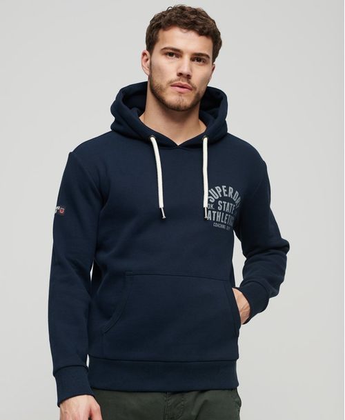 Buzo Cerrado Para Hombre Athletic Script Flock Hood