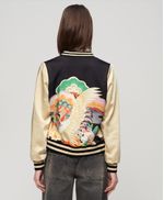 Chaqueta-Casual-Para-Mujer-Suikajan-Printed-Bomber-