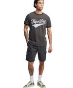 Camiseta-Para-Hombre-Vintage-Americana-Ringer-Tee-