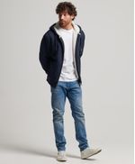 Buzo-Abierto-Para-Hombre-Essential-Borg-Lined-Zip-