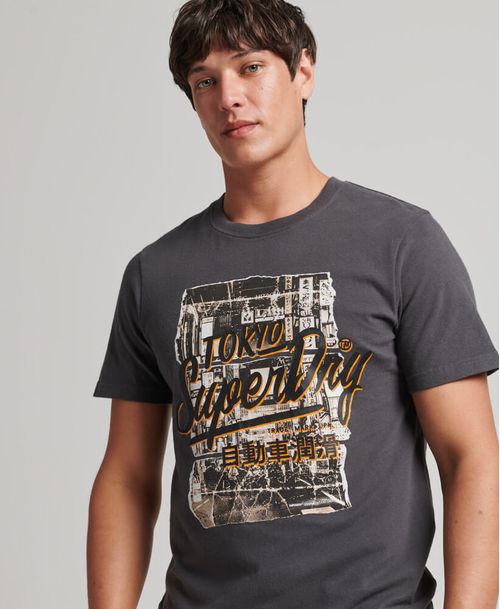 Camiseta Para Hombre Vintage Photographic Tee