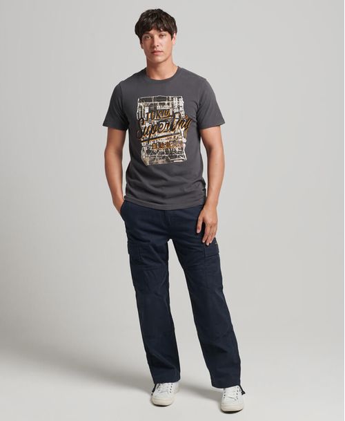 Camiseta Para Hombre Vintage Photographic Tee