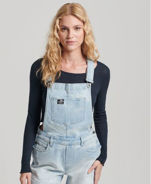 Enterizo Largo Para Mujer Vintage Hot Short Dungaree