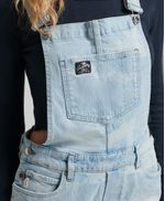 Enterizo-Largo-Para-Mujer-Vintage-Hot-Short-Dungaree-
