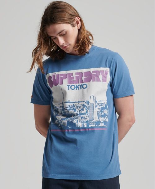 Camiseta Para Hombre Vintage Photographic Tee