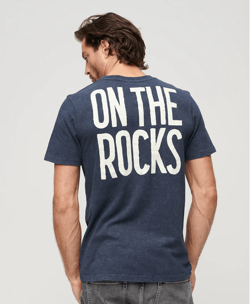 Camiseta Para Hombre 70'S Lo-Fi Graphic Band Tee