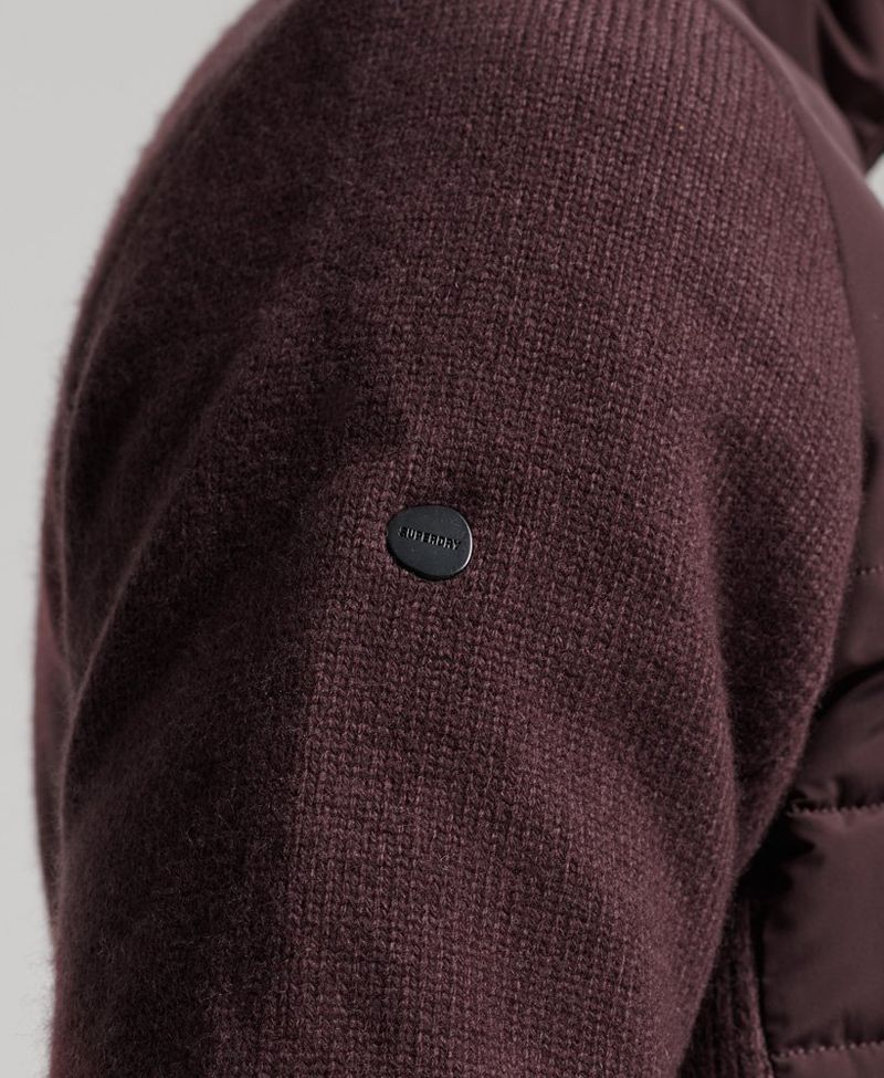 Chaqueta-Padded-Para-Hombre-Studios-Padded-Knit-Mix