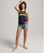 Top-Para-Mujer-Vintage-Cooper-Classic-Vest