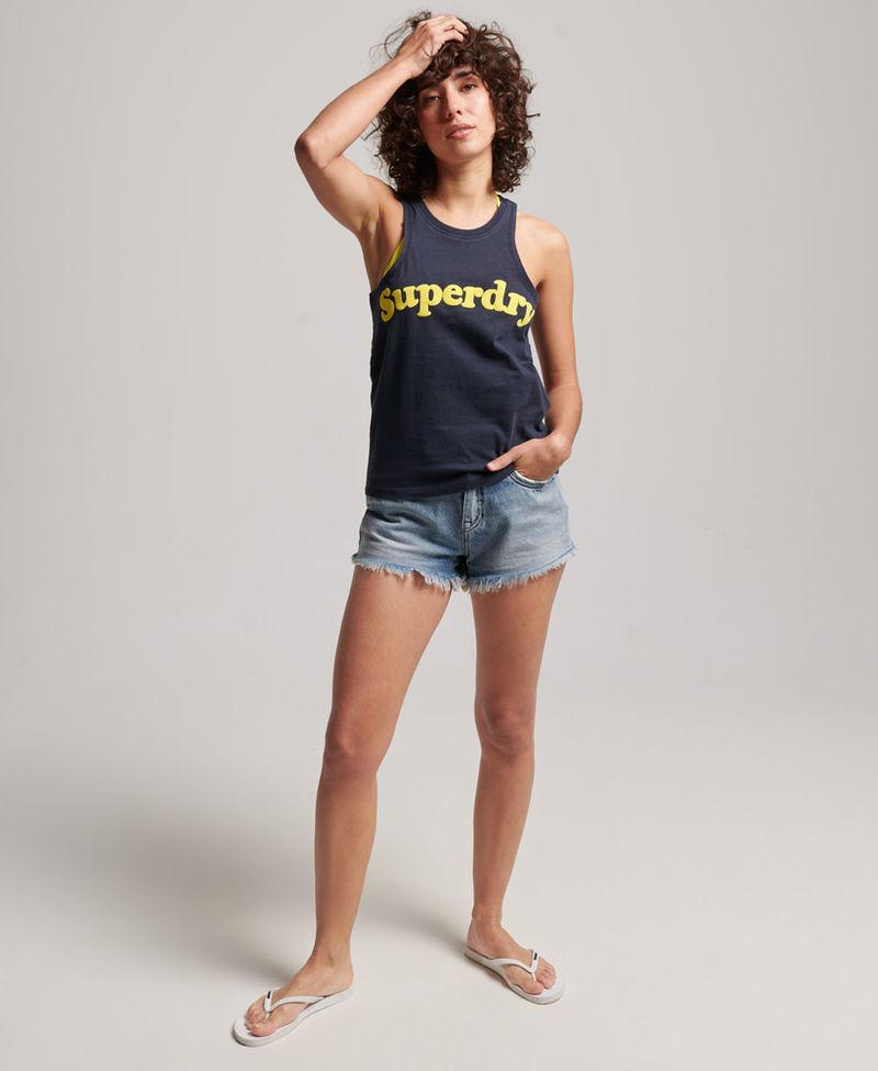 Top-Para-Mujer-Vintage-Cooper-Classic-Vest