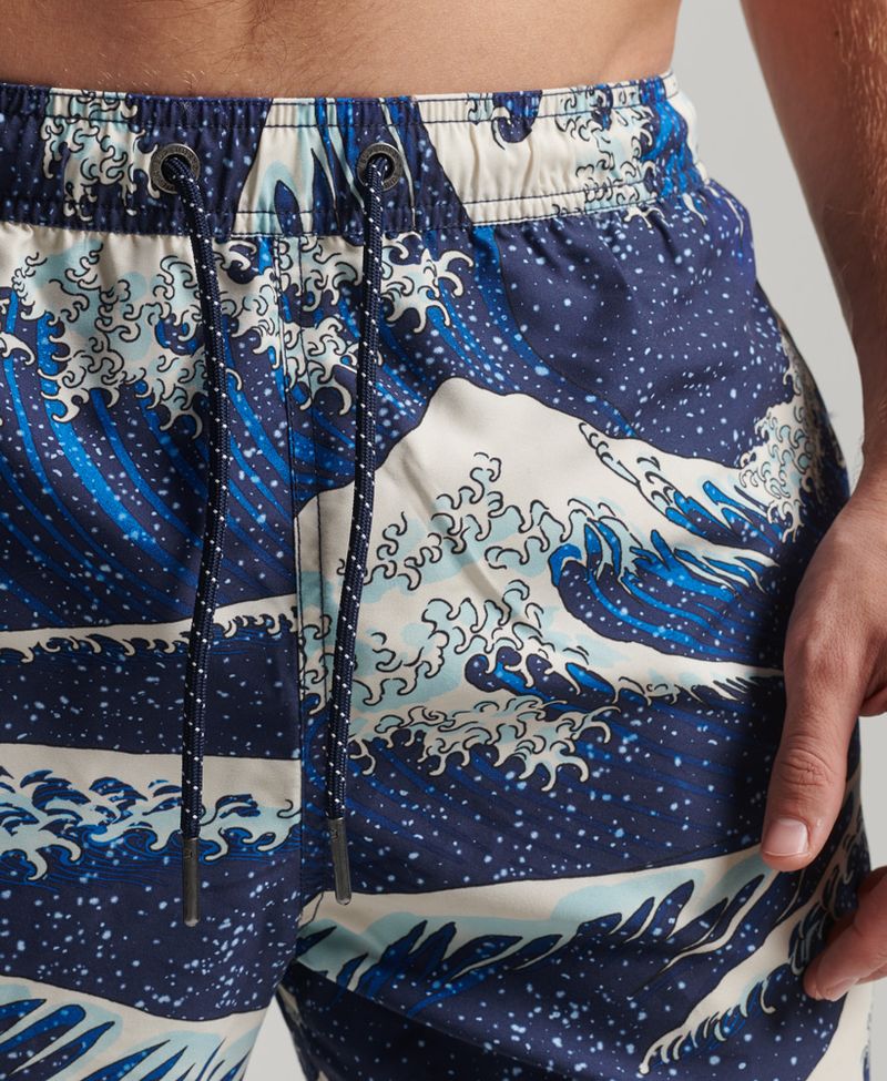 Pantaloneta-Corta-Para-Hombre-Vintage-Hawaiian