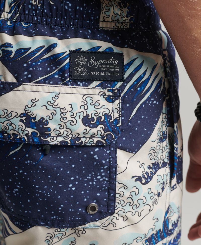 Pantaloneta-Corta-Para-Hombre-Vintage-Hawaiian