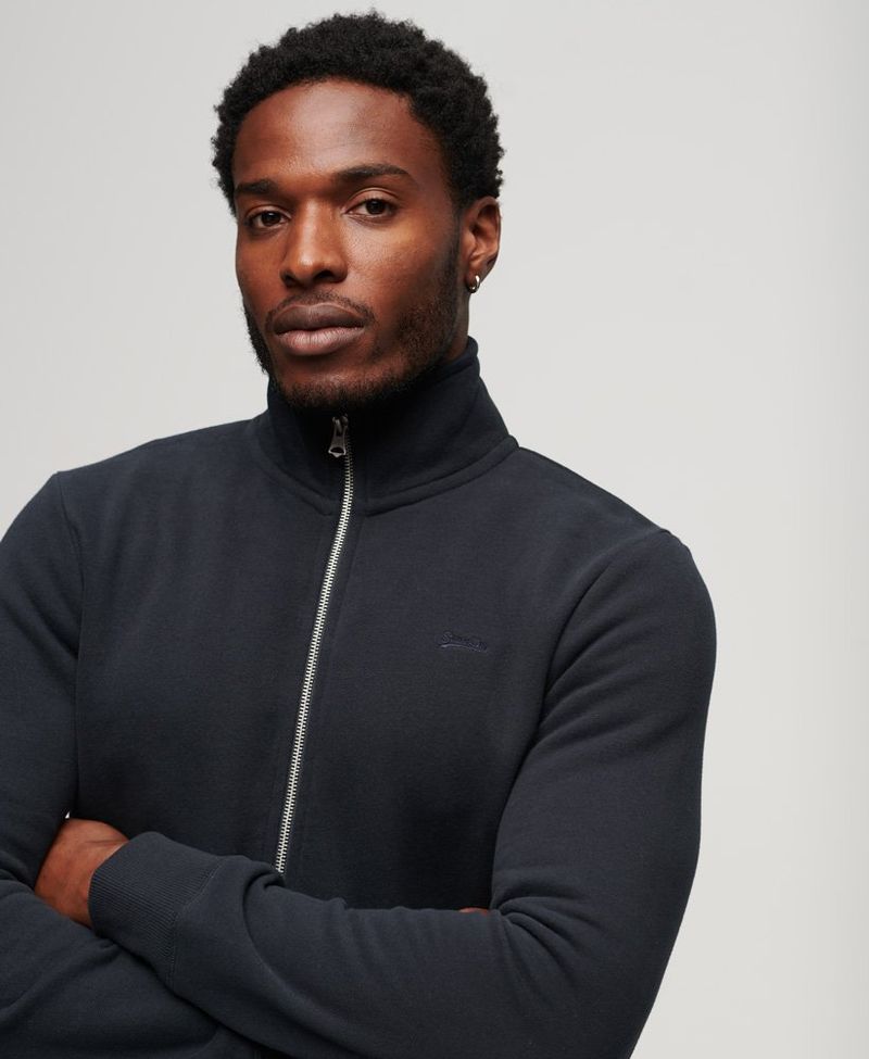 Buzo-Abierto-Para-Hombre-Essential-Logo-Zip-Track-Top