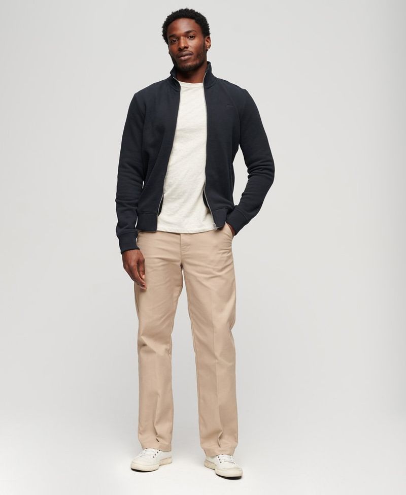 Buzo-Abierto-Para-Hombre-Essential-Logo-Zip-Track-Top