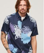Camiseta-Manga-Corta-Para-Hombre-Hawaiian-