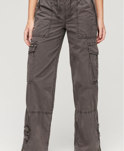 Pantalon Cargo Para Mujer Vintage Lr Elastic