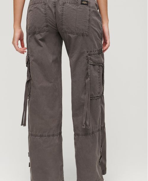 Pantalon Cargo Para Mujer Vintage Lr Elastic