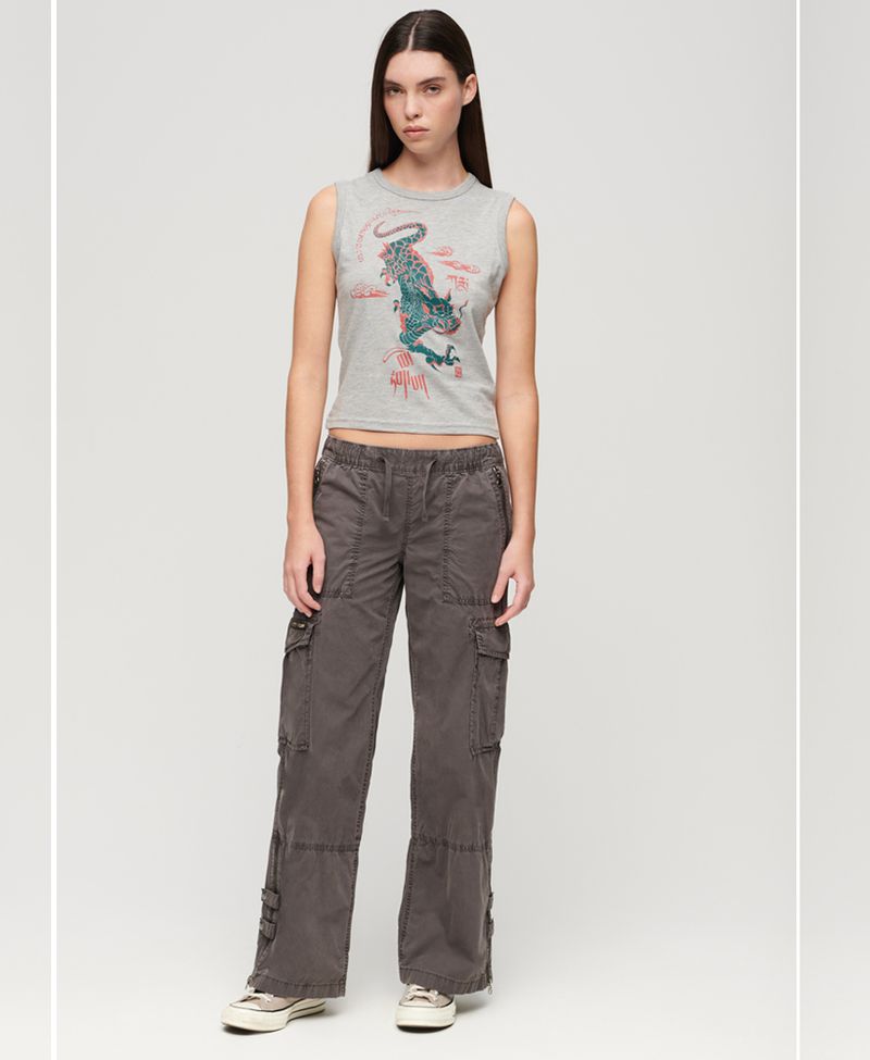 Pantalon-Cargo-Para-Mujer-Vintage-Lr-Elastic
