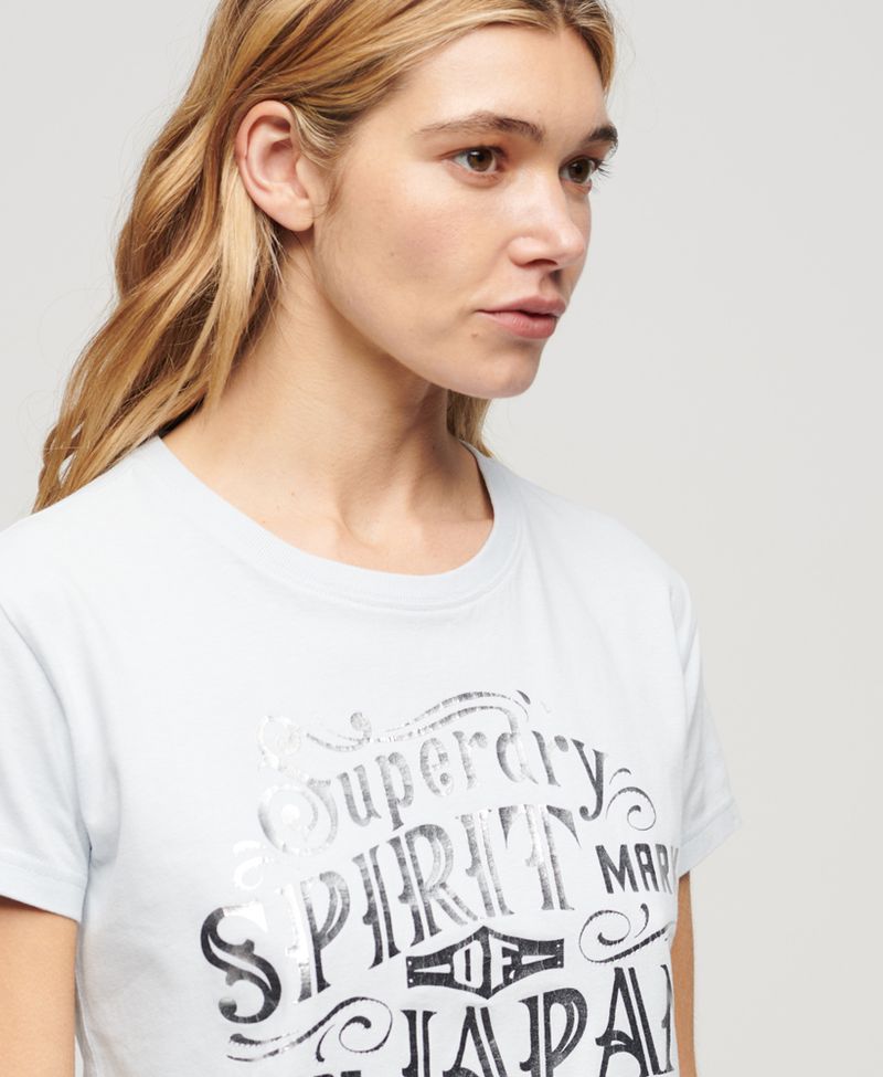 Camiseta-Manga-Corta-Para-Mujer-Foil-Workwear-Fitted-Tee